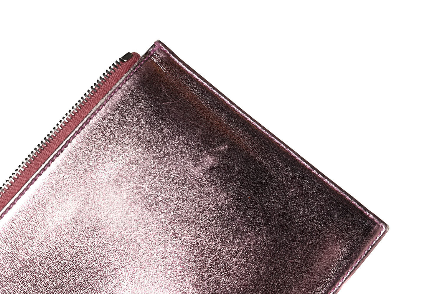 Gucci Calfskin Glitter Bow Wristlet Pink Rose 11 of 16