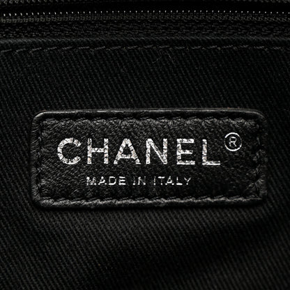 Chanel Canvas Mini Deauville Tote Dark Grey 6 of 10
