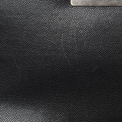 Chanel Caviar Chevron Quilted New Medium Boy Flap Black 11 of 11