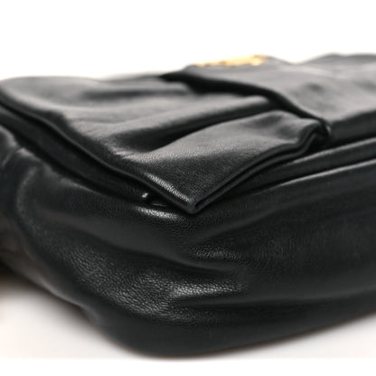 Prada Nappa Bow Camera Bag Black 9 of 10