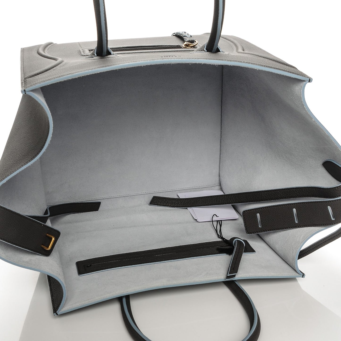 Baby Grained Calfskin Medium Phantom Luggage Anthracite