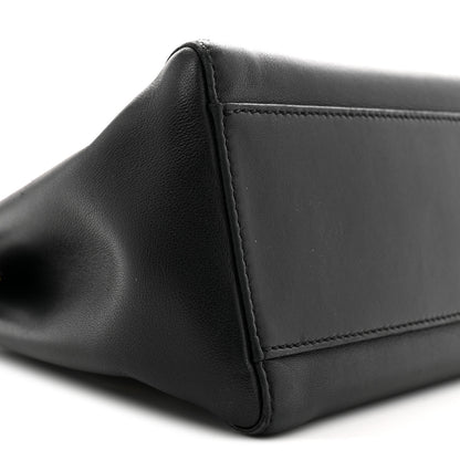 Fendi Nappa Mini Peekaboo Iconic Satchel Black 9 of 12