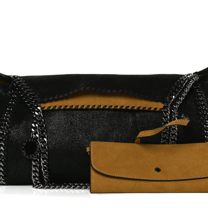 Stella McCartney Shaggy Deer Falabella Reversible Tote Black 7 of 12
