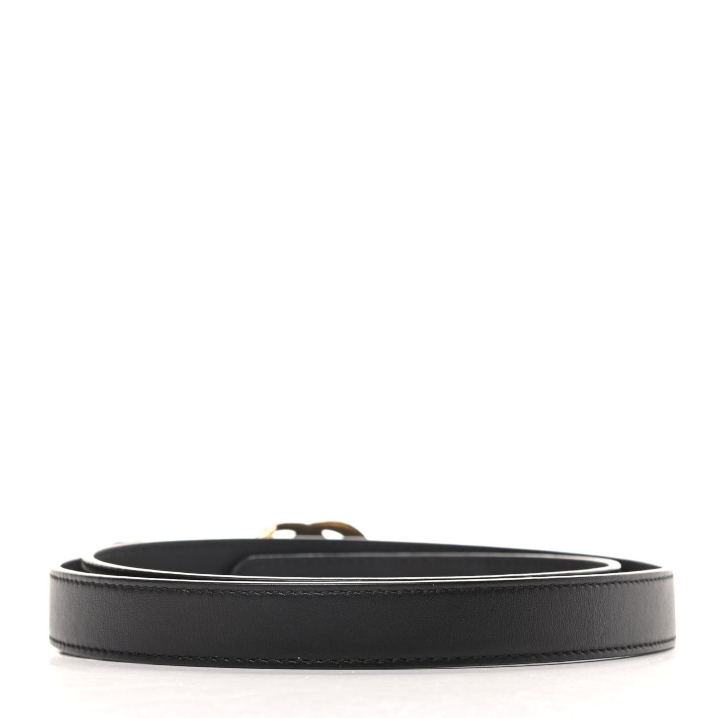 Calfskin Double G 20mm Belt 85 34 Black