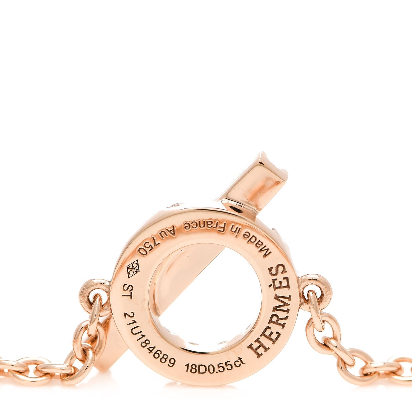 18K Rose Gold Diamond Finesse Bracelet ST