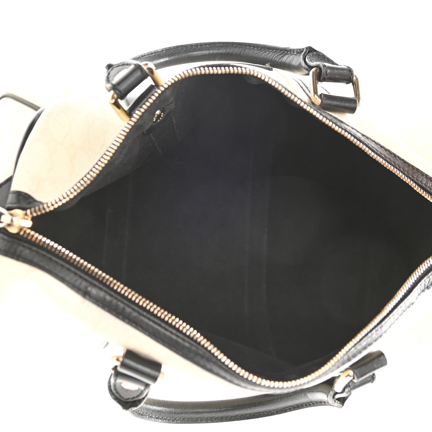 Gucci GG Plus Monogram Medium Joy Boston White Black 5 of 8