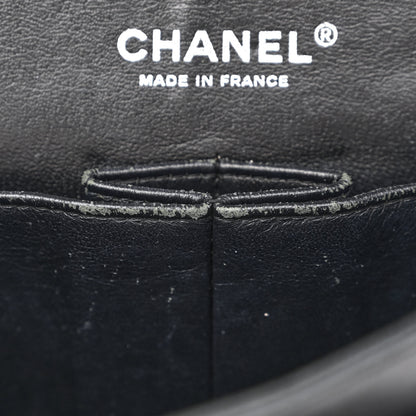 Chanel Patent Quilted Medium Double Flap Black 8 of 15
