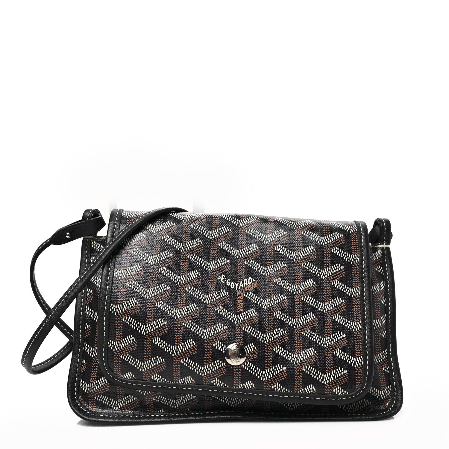 Goyard Goyardine Plumet Wallet Clutch Navy 1 of 8