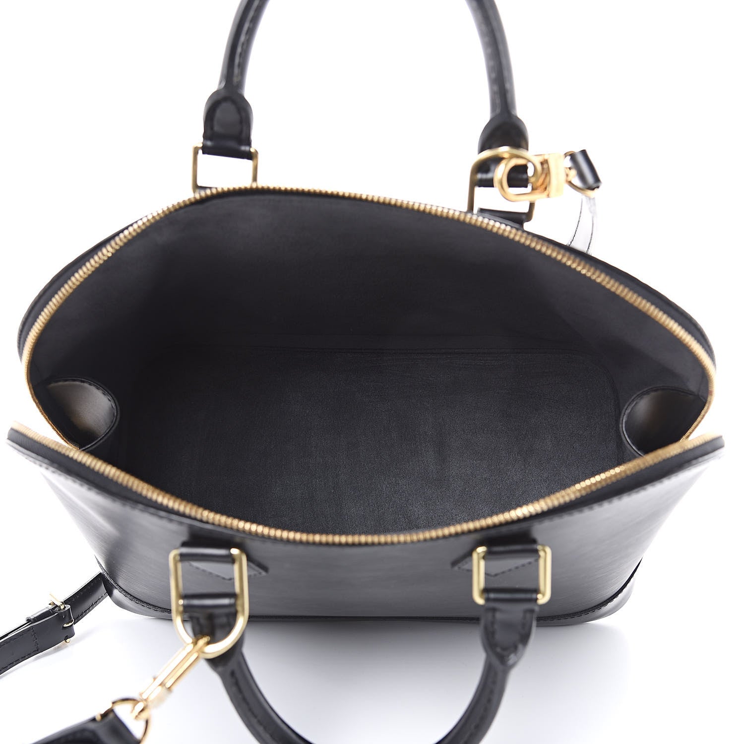 Louis Vuitton Epi Alma PM Black 5 of 13