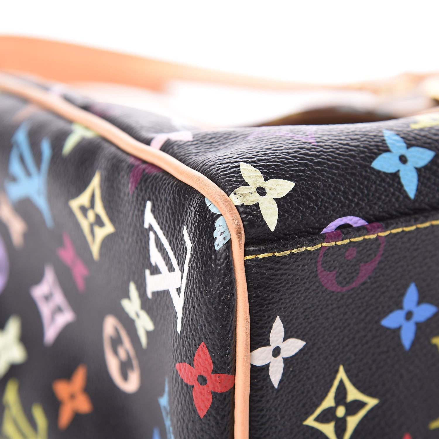 Louis Vuitton Monogram Multicolor Aurelia MM Black 8 of 12