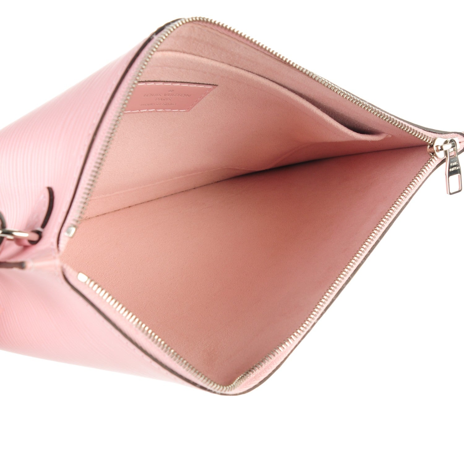 Louis Vuitton Epi Neverfull Pochette MM GM Rose Ballerine 5 of 7