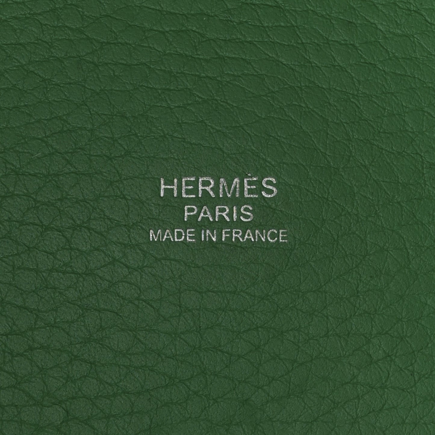 Taurillon Clemence Picotin Lock 26 GM Bamboo