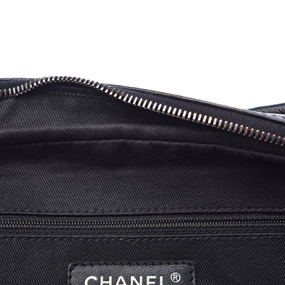 Chanel Calfskin Small Diamond Stitch Tote Black 12 of 14