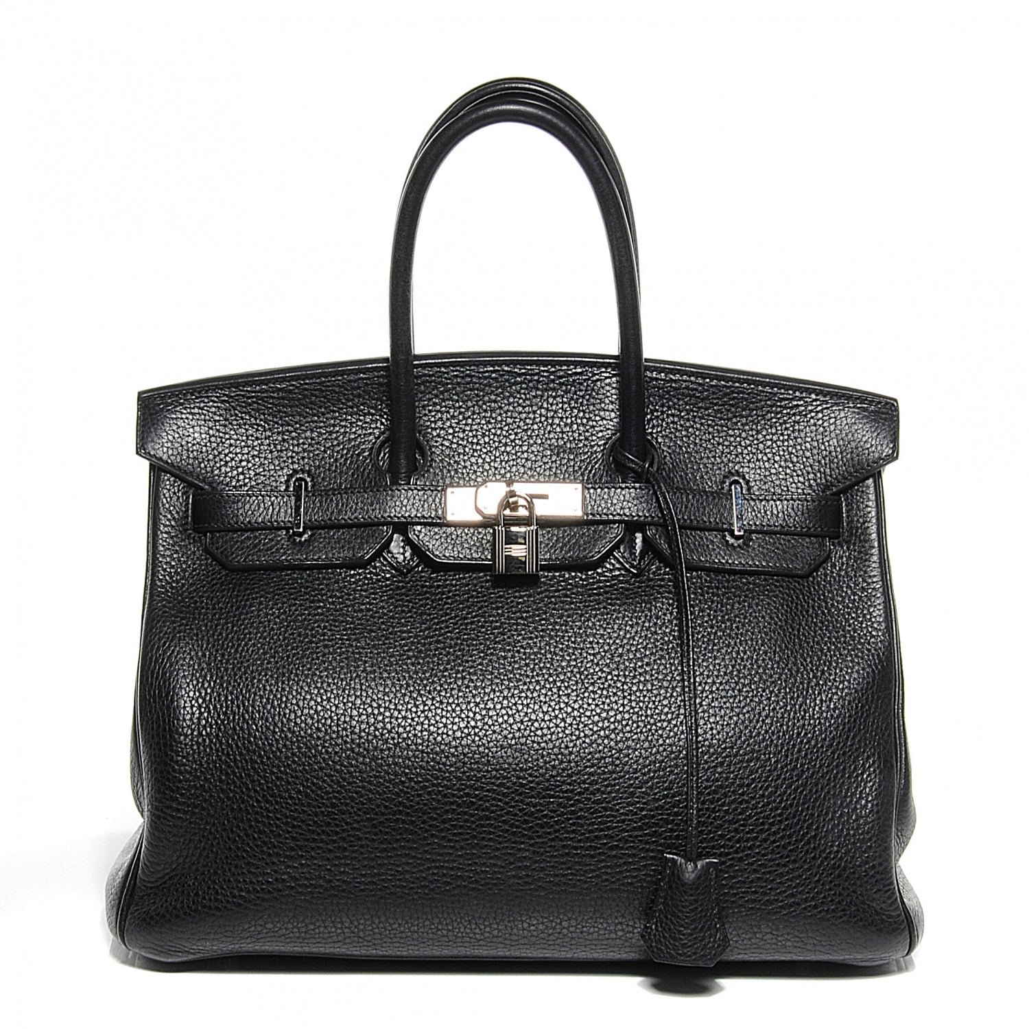 Hermes Taurillon Clemence Birkin 35 Black 1 of 7