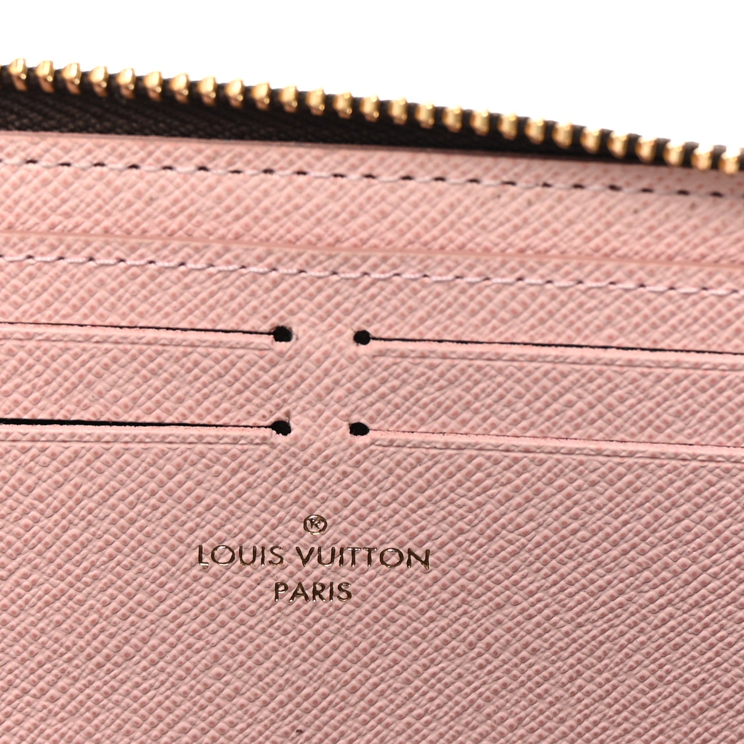 Louis Vuitton Monogram Clemence Wallet Rose Ballerine 6 of 7