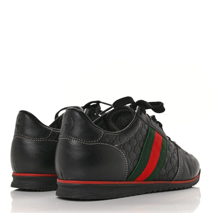 Gucci Microguccissima Web Sneakers 37.5 Black 4 of 8