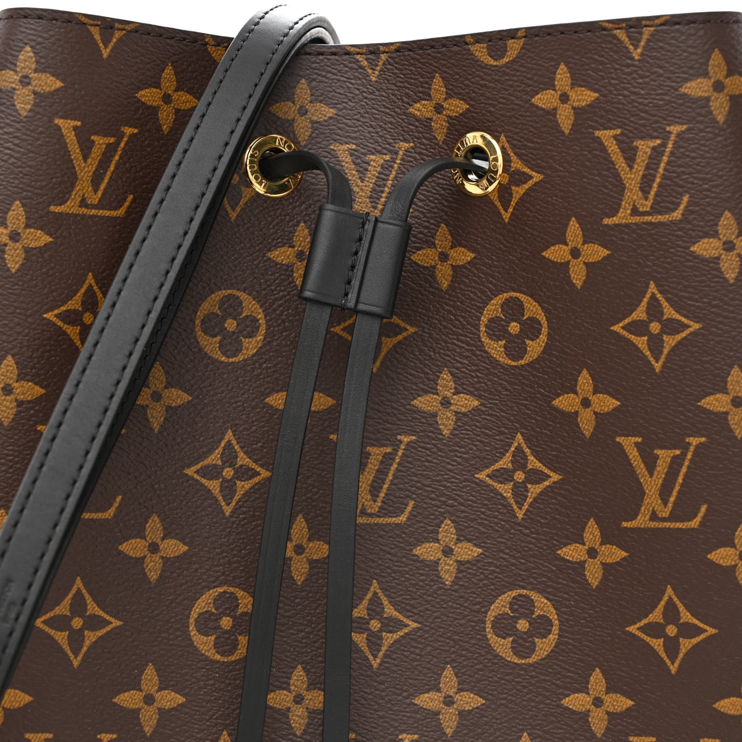 Louis Vuitton Monogram Neonoe MM Black 7 of 10