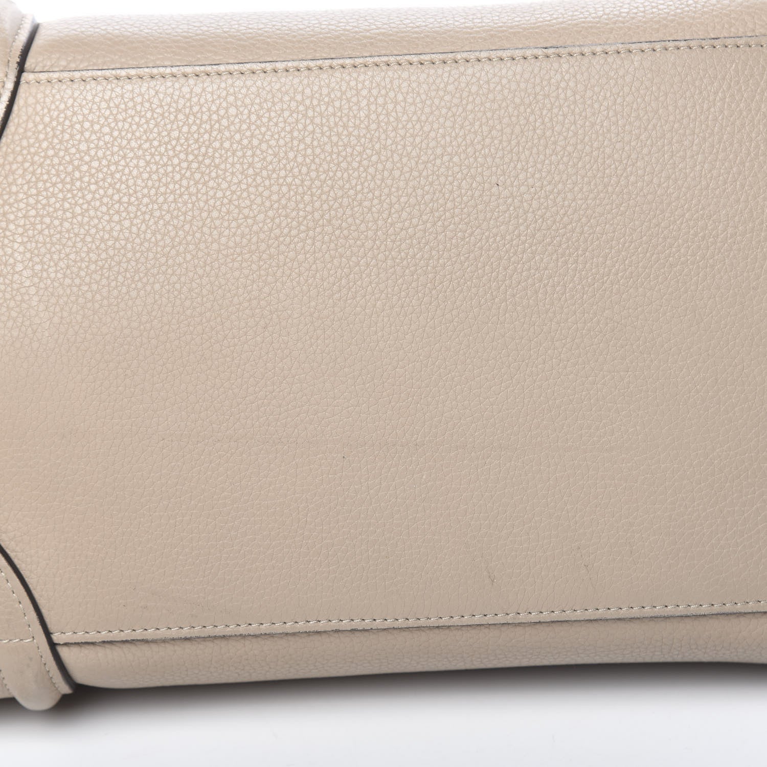Celine Drummed Calfskin Mini Luggage Dune 22 of 23