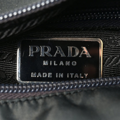 Prada Tessuto Nylon Shoulder Bag Dark Green 5 of 8