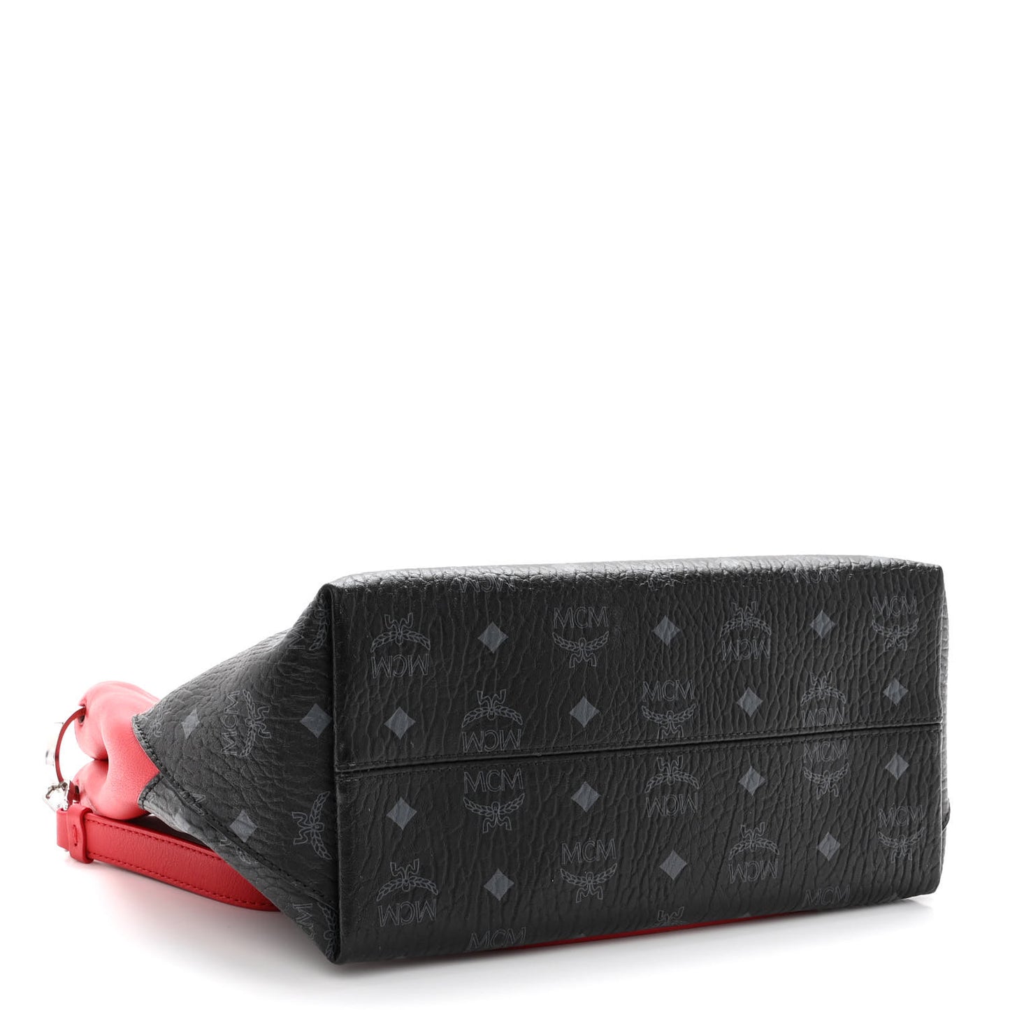 Visetos Medium Klara Hobo Red Black