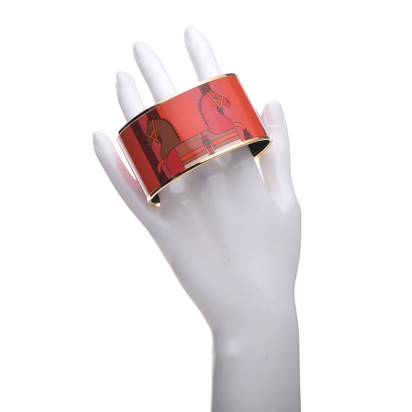 Enamel Printed Nouveau Rocabar Extra Wide Bracelet 70