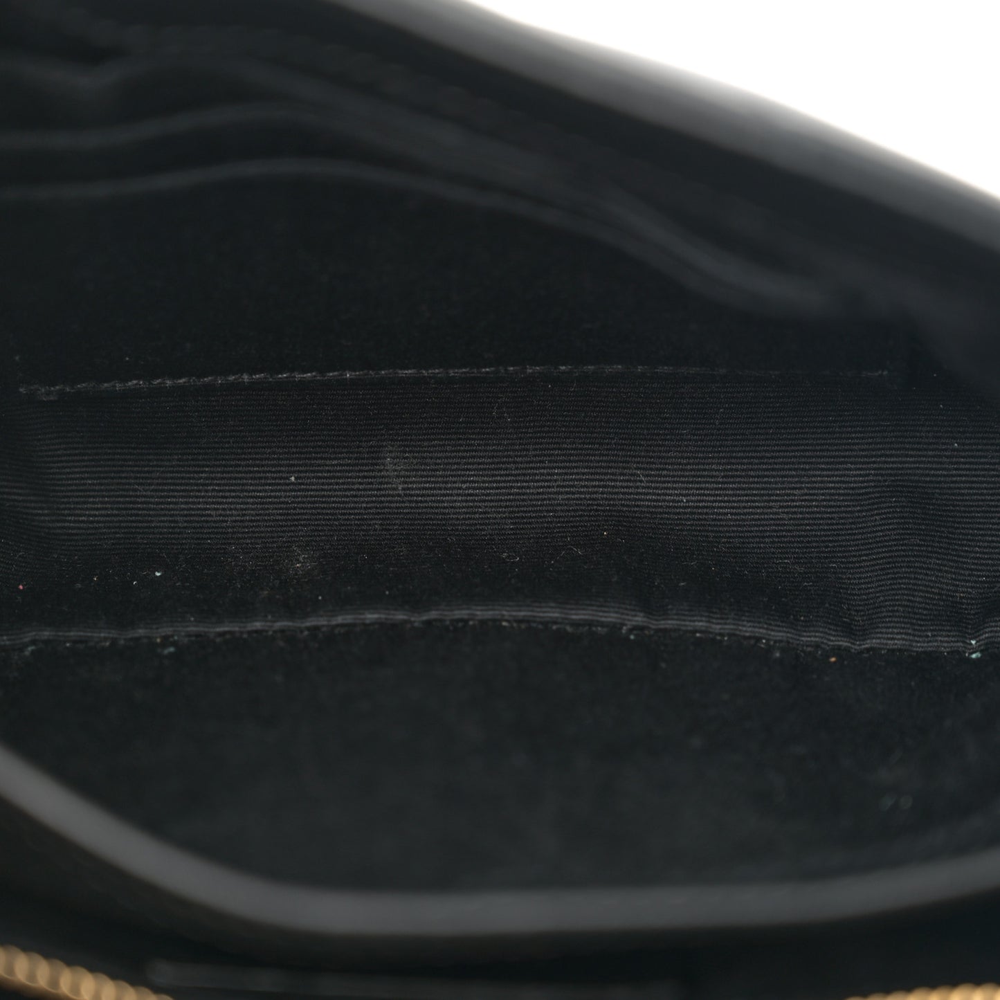 Calfskin Y Quilted Monogram Toy Loulou Crossbody Bag Black
