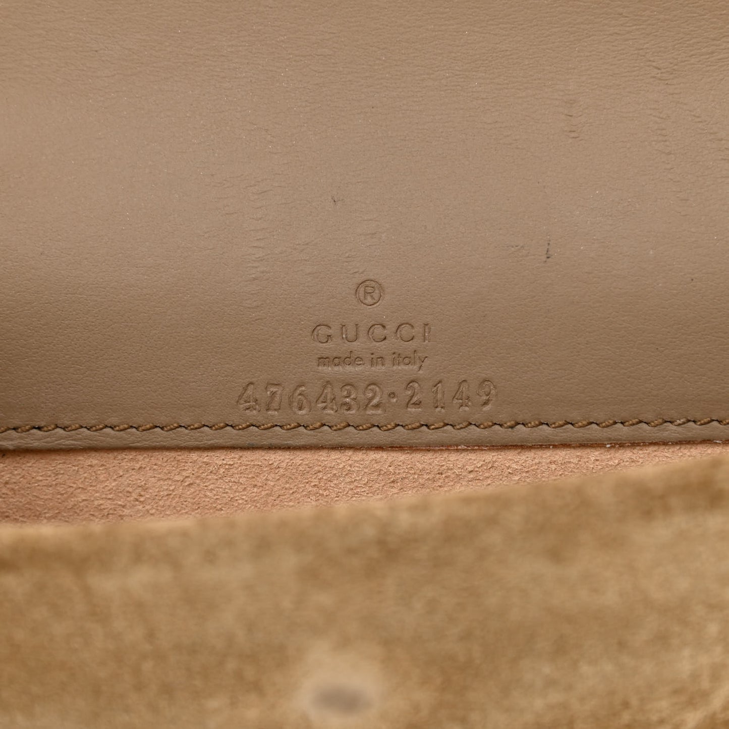 GG Supreme Monogram Super Mini Dionysus Shoulder Bag Taupe