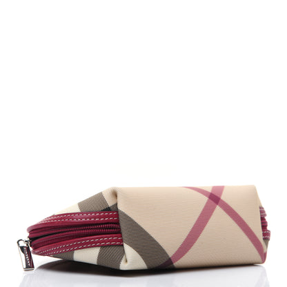 Burberry Nova Check Pouch Red 4 of 11