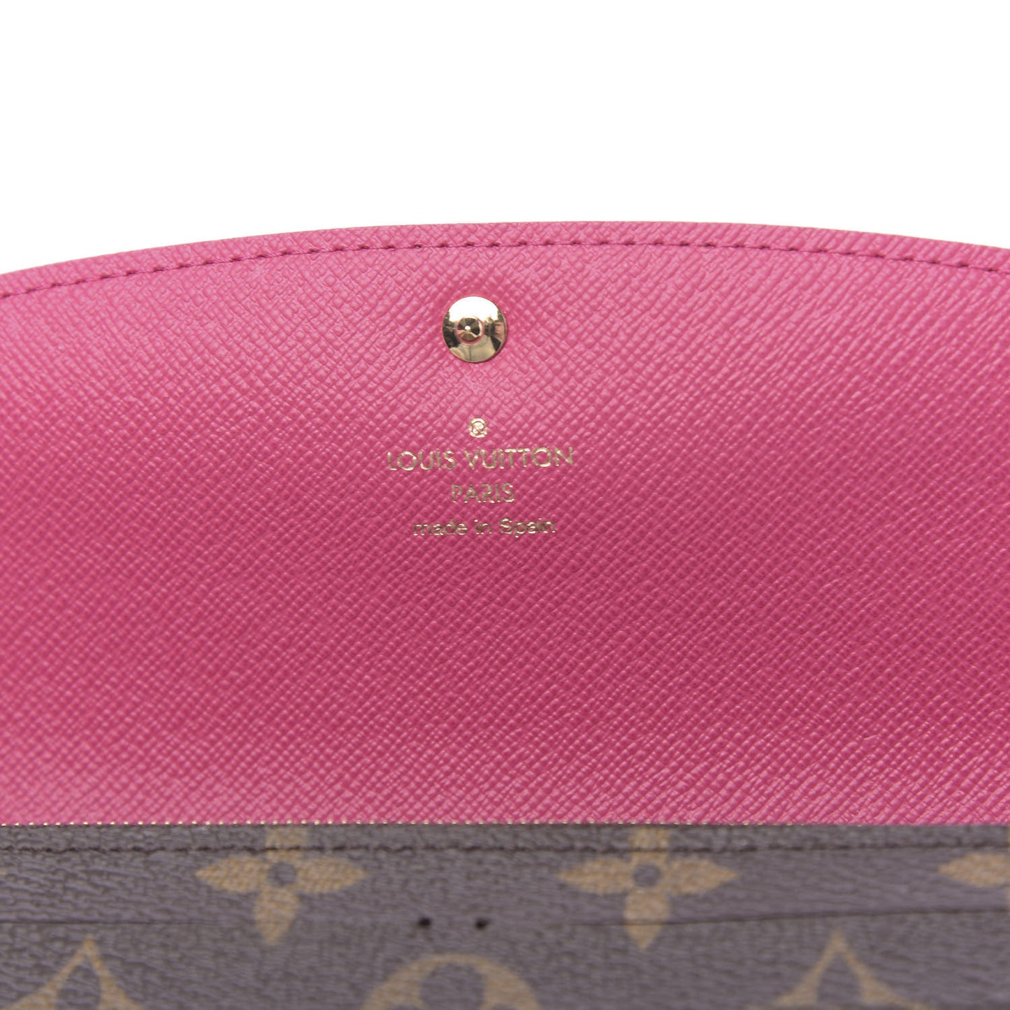 Monogram Bloom Flower Emilie Wallet