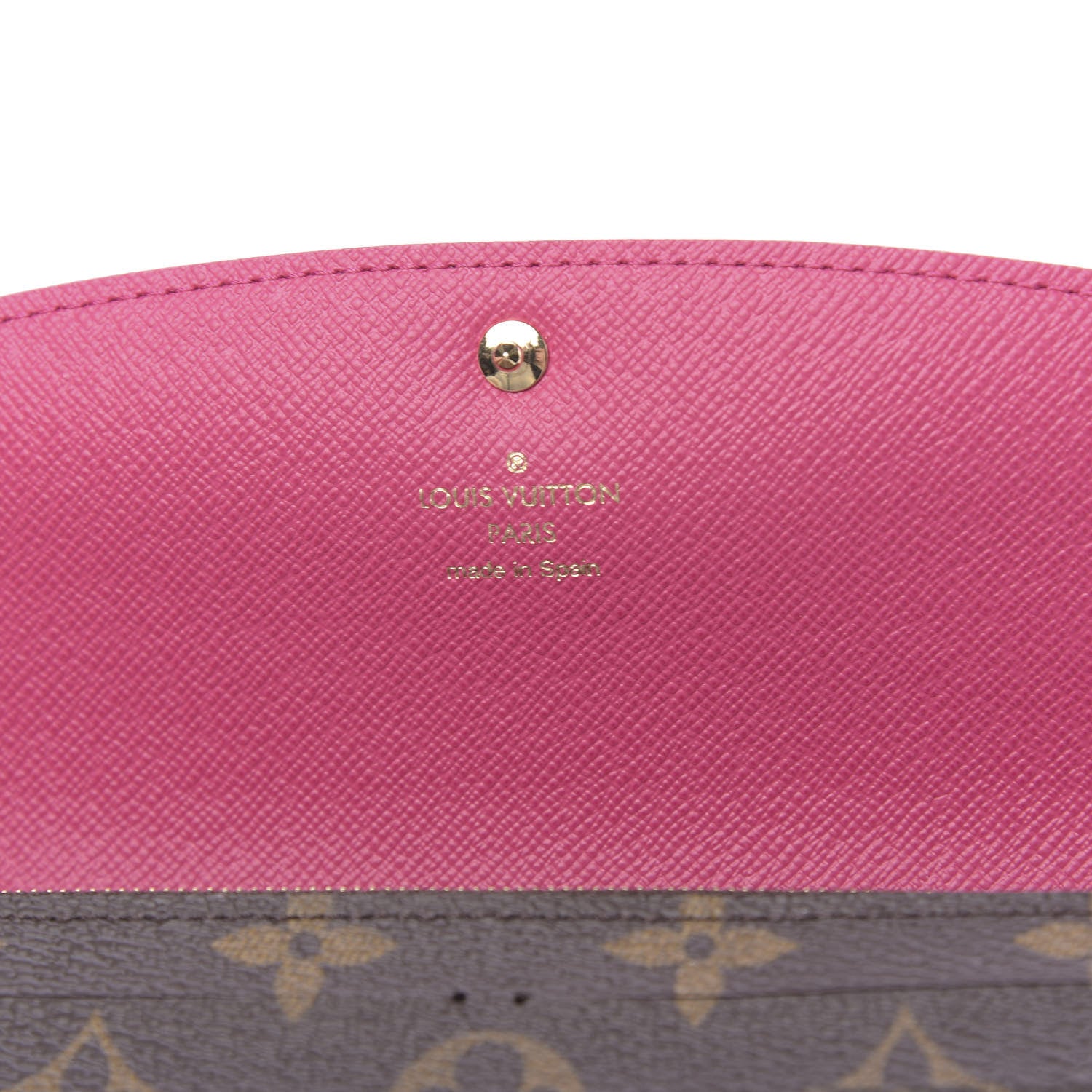 Louis Vuitton Monogram Bloom Flower Emilie Wallet 6 of 7