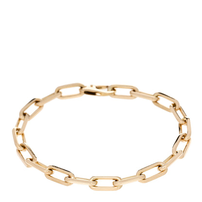 Cartier 18K Yellow Gold Santos de Cartier Link Chain Bracelet 1 of 4