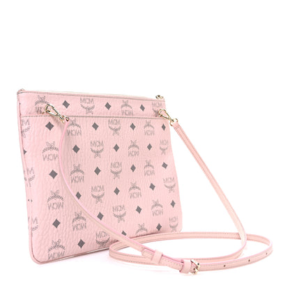 MCM Visetos Medium Crossbody Pouch Soft Pink 3 of 10