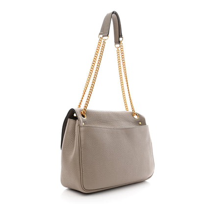 Mulberry Heavy Grained Calfskin Darley Satchel Clay 3 of 12