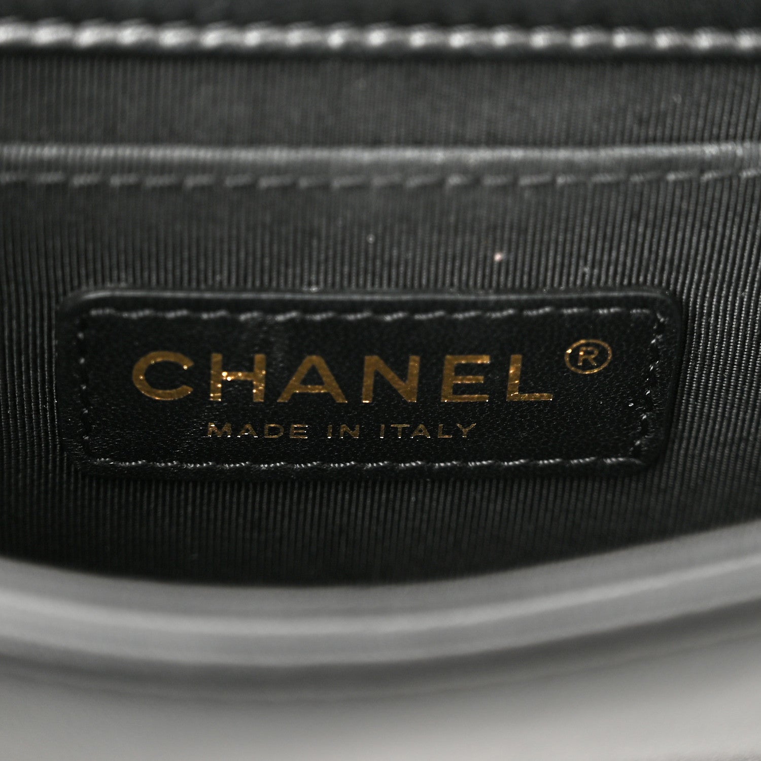 Chanel Lambskin Quilted Boy Brick Studded Flap Black 6 of 10