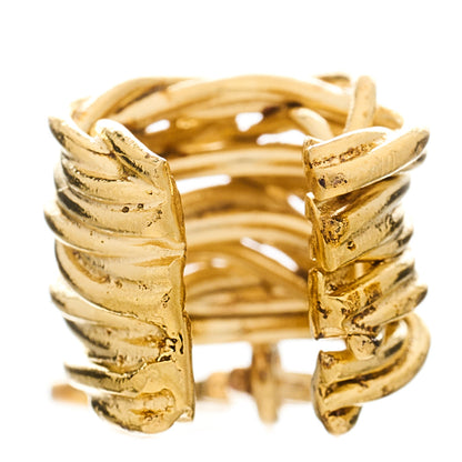 Saint Laurent Ear Cuff Earring Gold 3 of 3