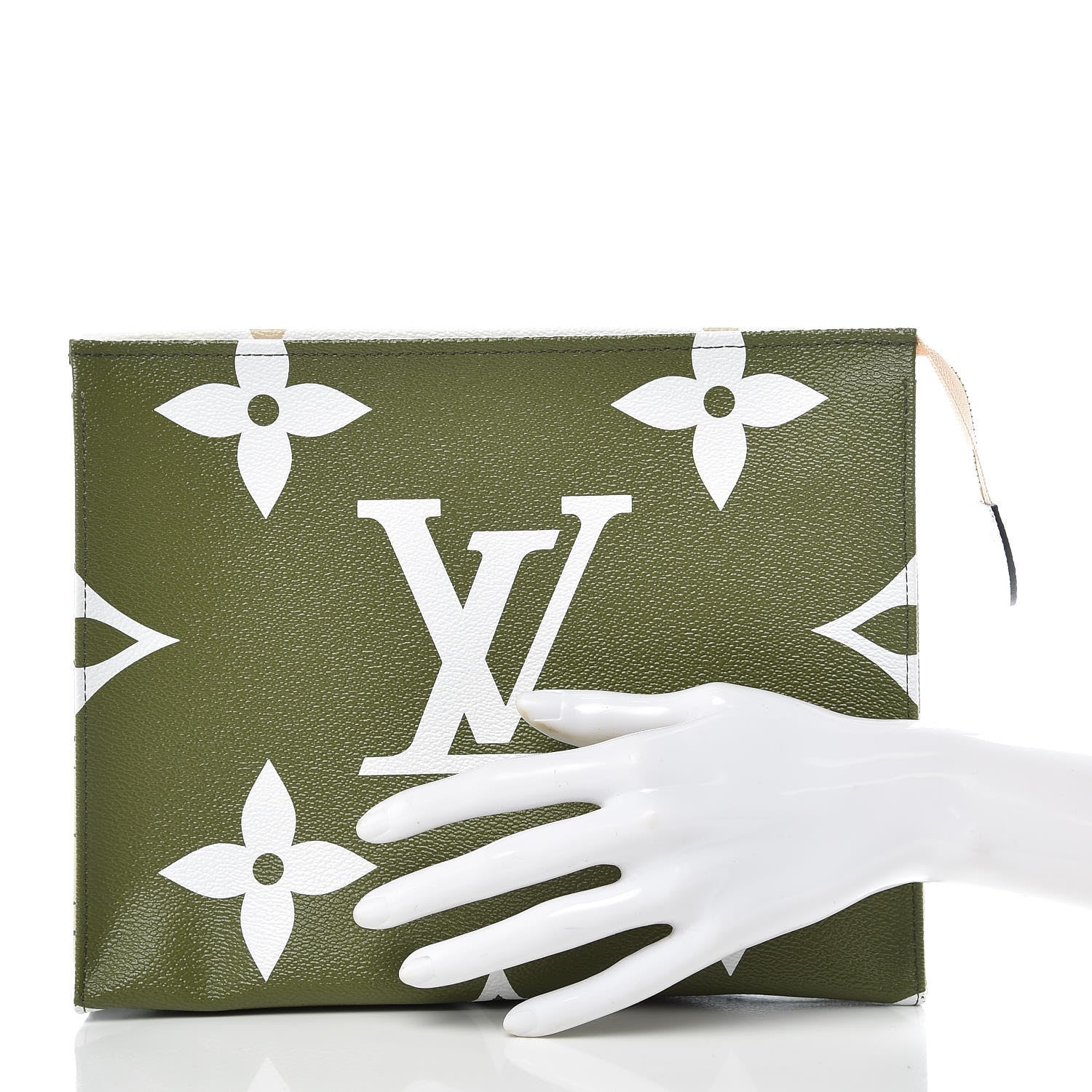 Louis Vuitton Monogram Giant Toiletry Pouch 26 Kaki 2 of 9