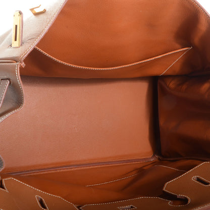 Hermes Courchevel Birkin 40 Gold 5 of 9