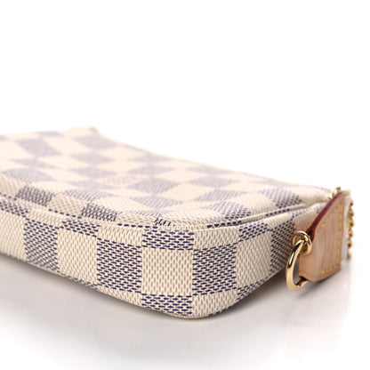 Louis Vuitton Damier Azur Mini Pochette Accessories 9 of 10