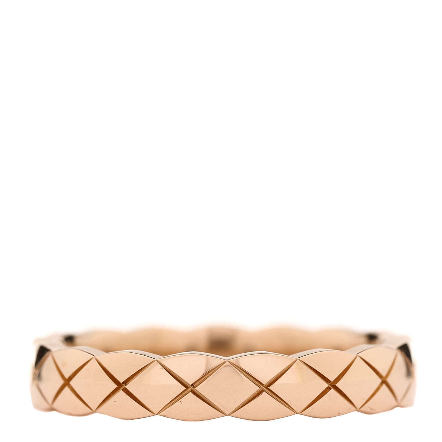 Chanel 18K Beige Gold Mini Coco Crush Ring 50 5.25 3 of 4