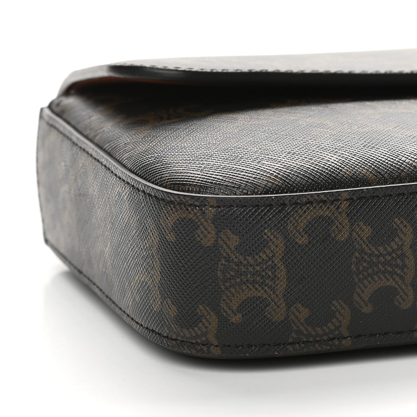 Triomphe Canvas Chain Bag Tan