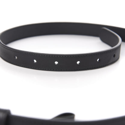 Gucci Calfskin Double G 20mm Belt 80 32 Black 4 of 6
