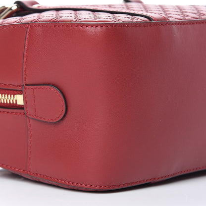 Gucci Microguccissima Small Crossbody Bag Rosso 9 of 11