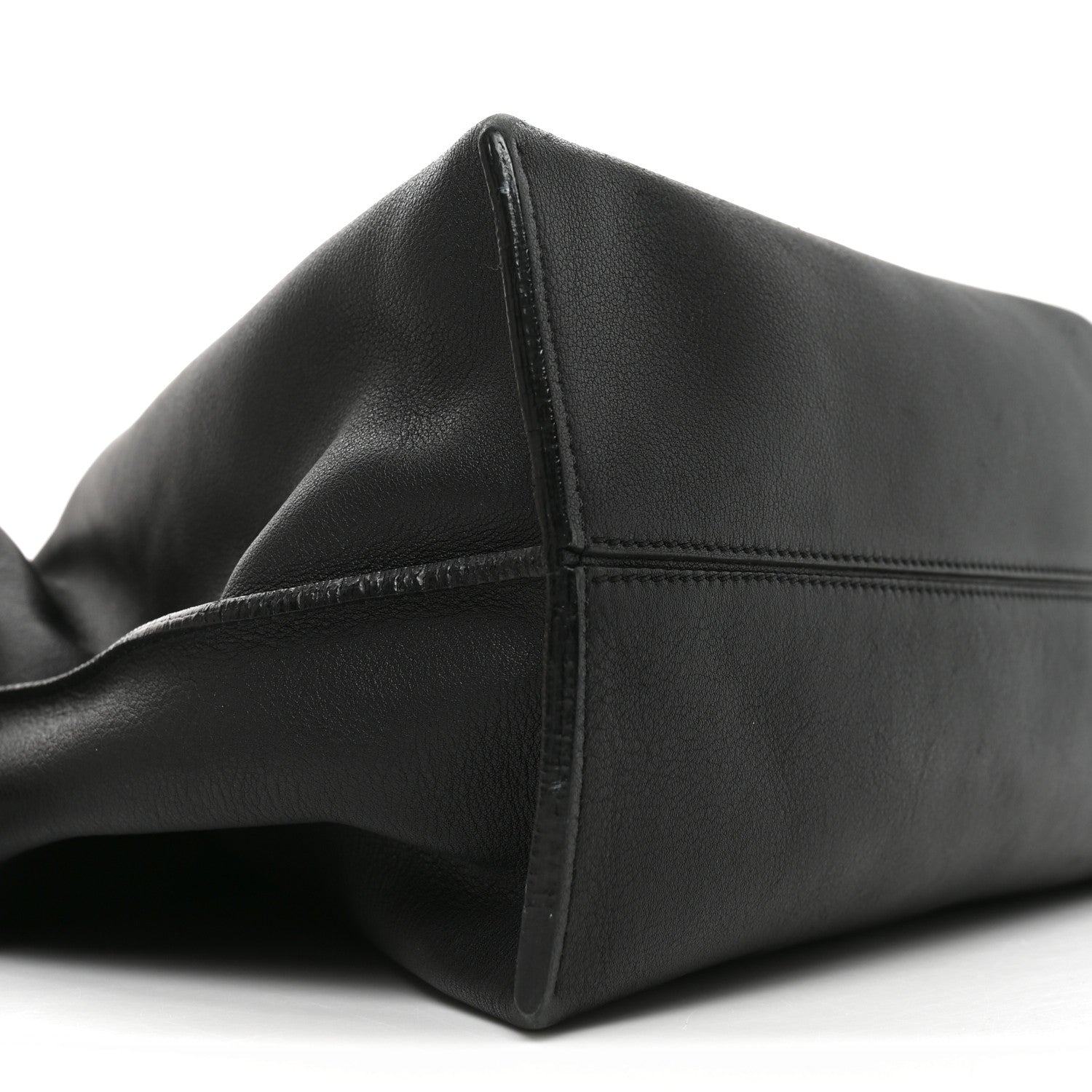 Loewe Calfskin Flamenco Knot Bag Black 8 of 9