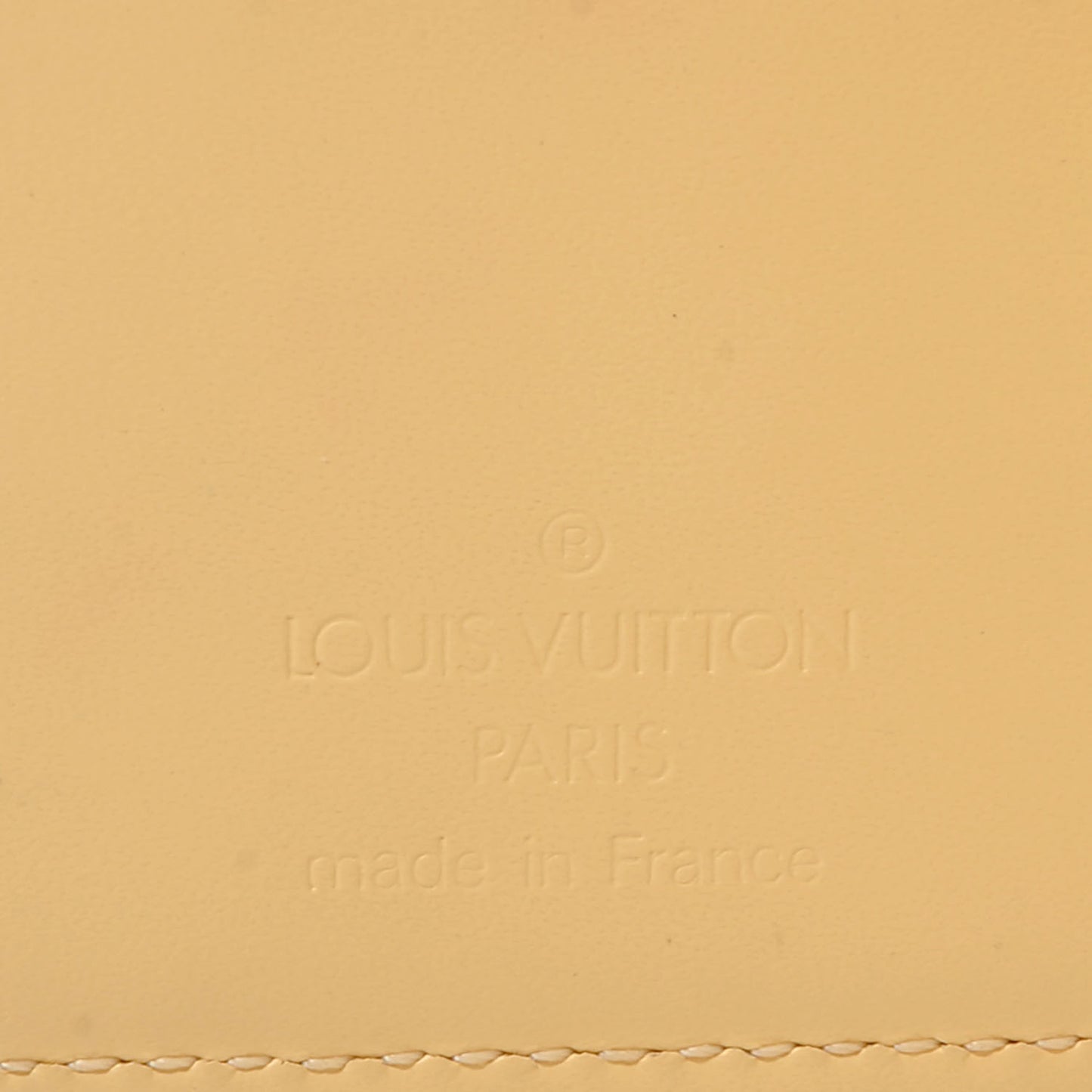 Epi Porte-Monnaie Elastique Wallet Vanilla