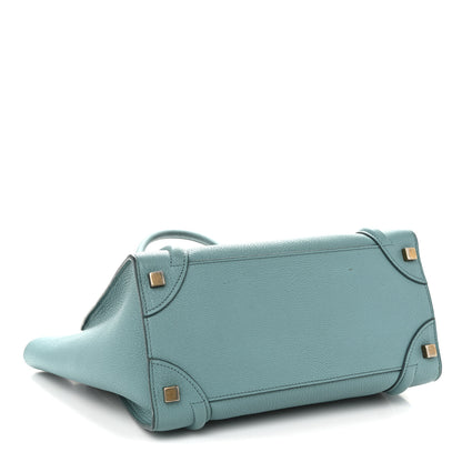 Celine Goatskin Micro Luggage Antarctic 4 of 13