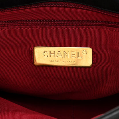 Chanel Goatskin Quilted Medium Chanel 19 Flap Black 6 of 12