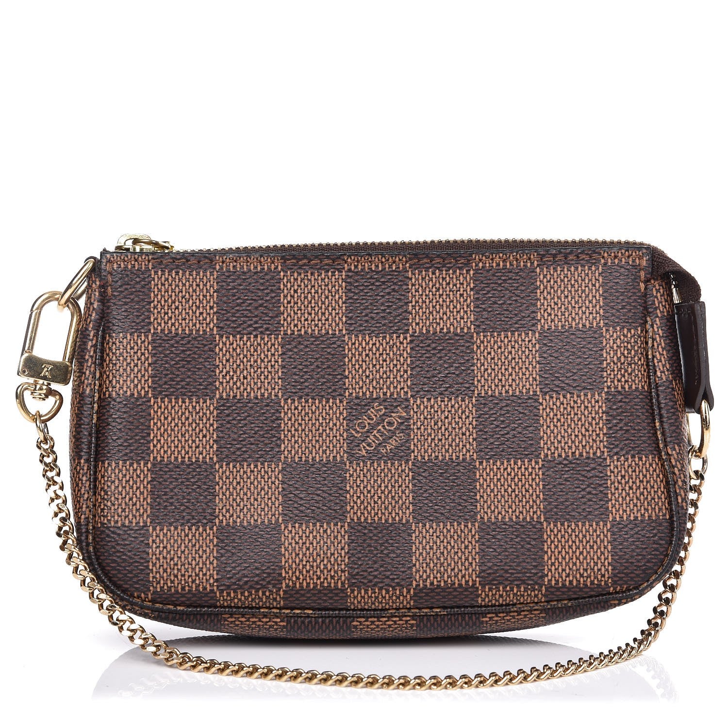 Louis Vuitton Damier Ebene Mini Pochette Accessories 1 of 9
