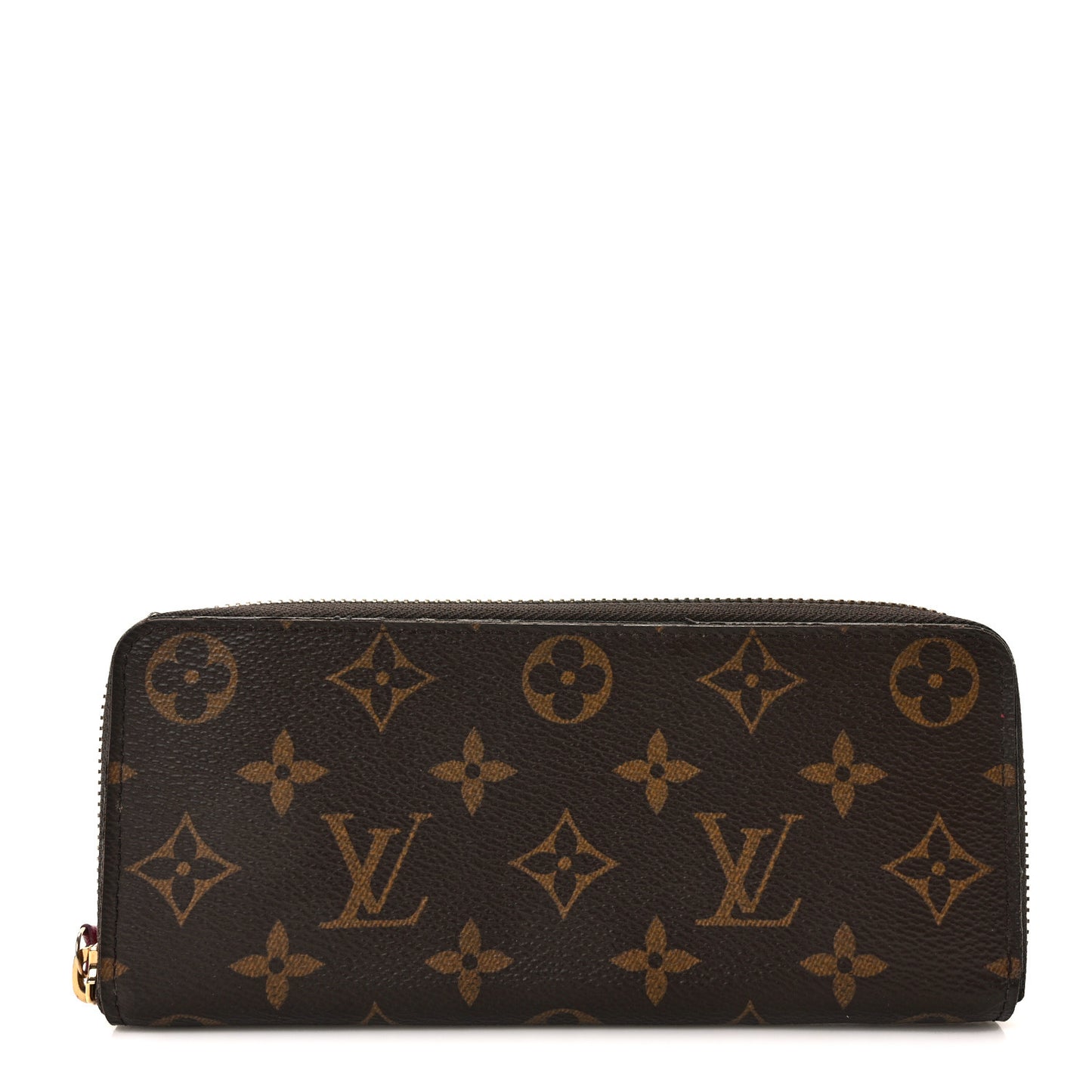 Monogram Clemence Wallet Fuchsia