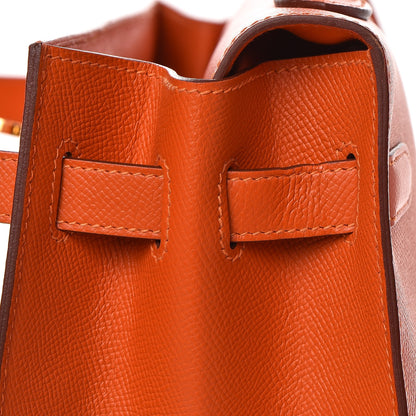 Hermes Epsom Kelly Sellier 35 Orange 31 of 37