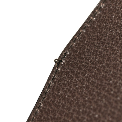 Gucci Monogram Jumbo GG Textured Dollar Calfskin Web Large Duffle Bag Camel Ebony 12 of 12